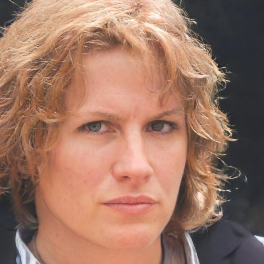 Portrait d'experte en conseil financier